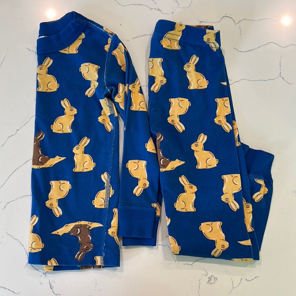 Hanna Andersson 2 piece pajama set, size 3T